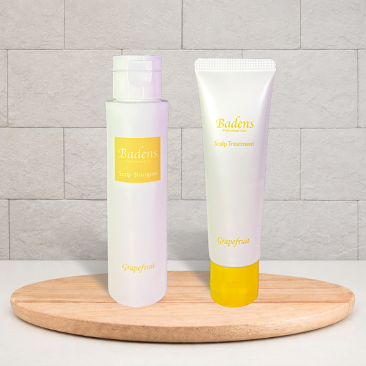 バーデンス アロマ（グレープフルーツ）スキャルプシャンプー＆トリートメント ミニセット